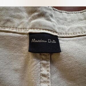 Massimo Dutti Light Tan Trousers